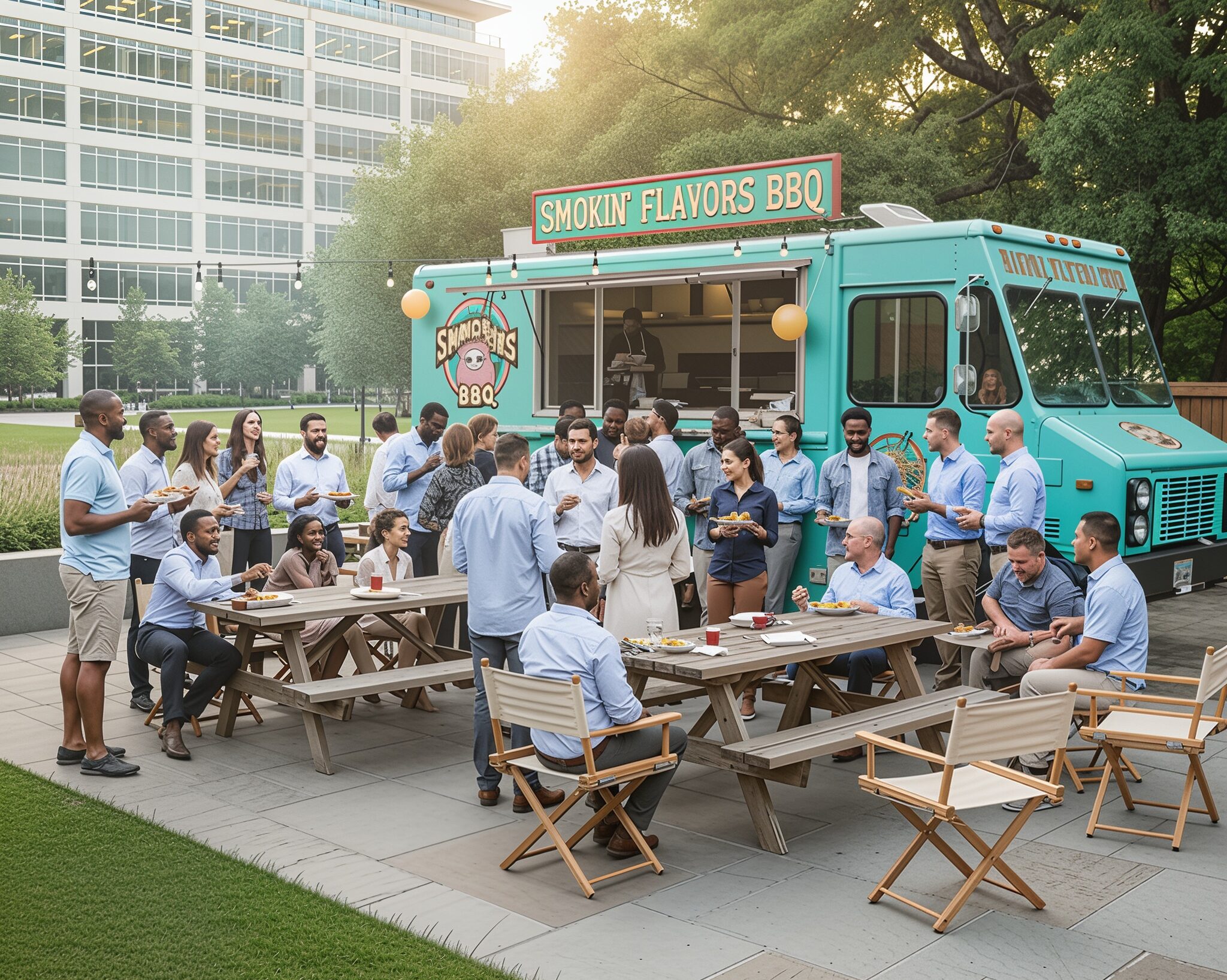 Barbecue Food Truck Catering in Florida Avenue Florida