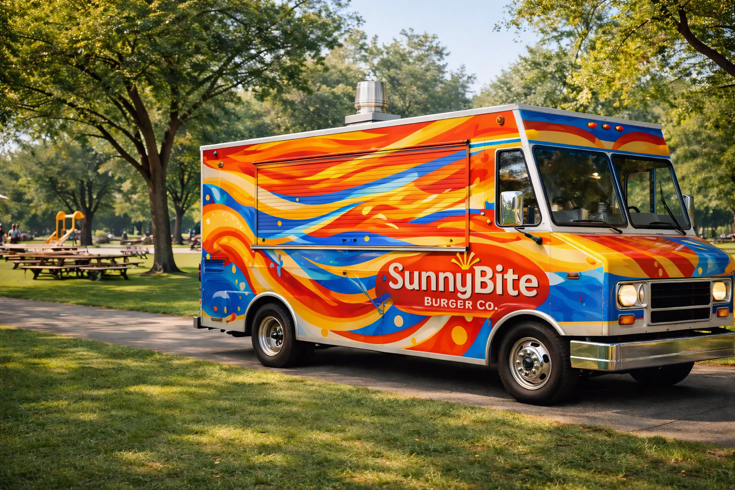 Burger Food Truck Catering in Hercules California