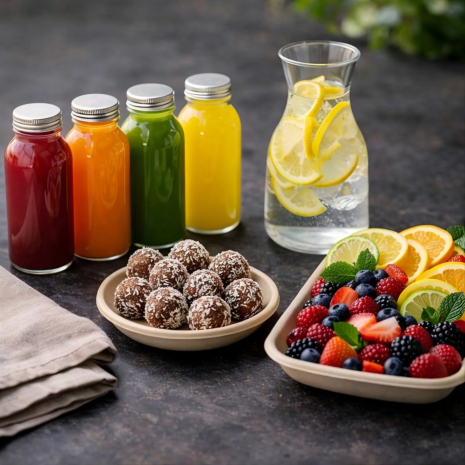 Healthy dessert and juice catering in Camden Colorado - Food Truck Avenue