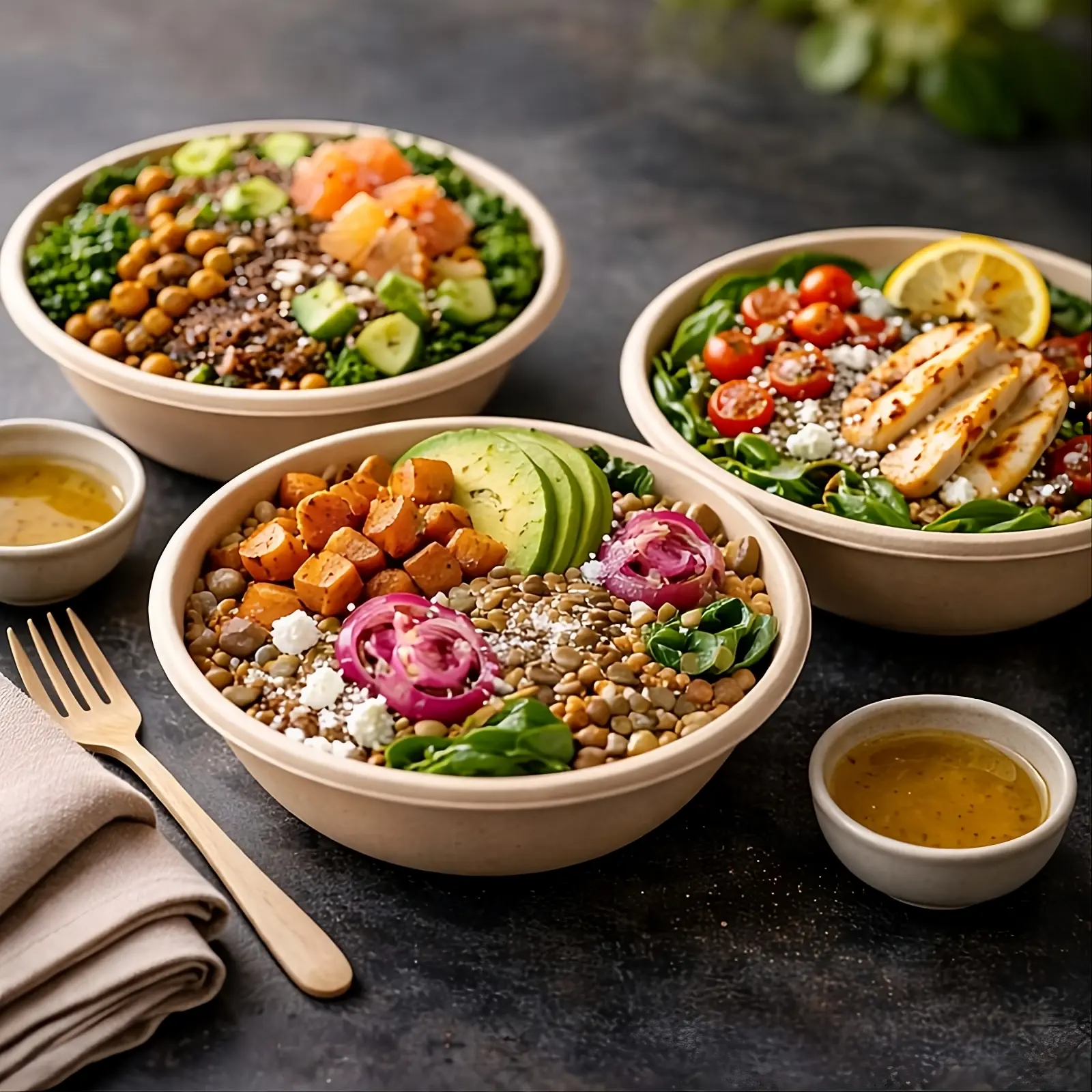 Custom salad catering in Camden Colorado - Food Truck Avenue