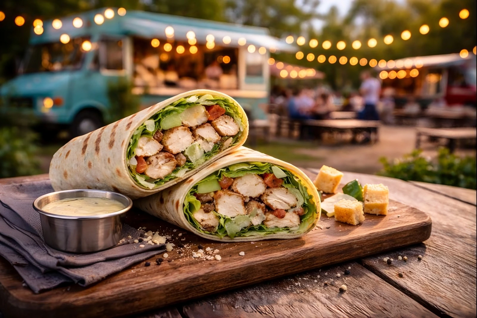 Healthy Wrap and Salad Catering in Camden Colorado - Food Truck Avenue